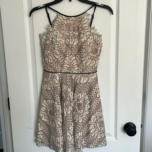 Mini lace dress